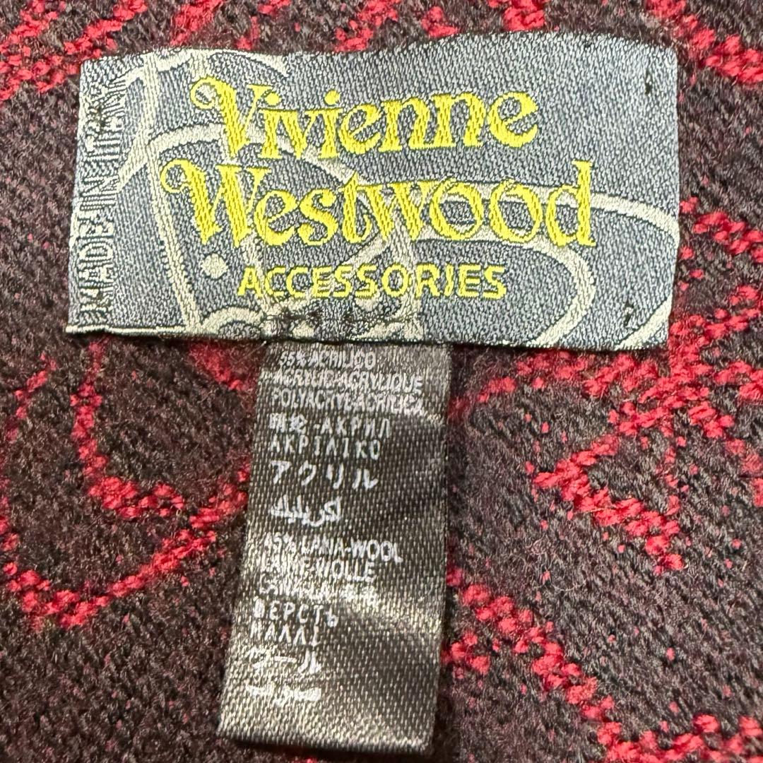 1500円オフ中‼️レア✨️ Vivienne Westwood マフラー ブラック