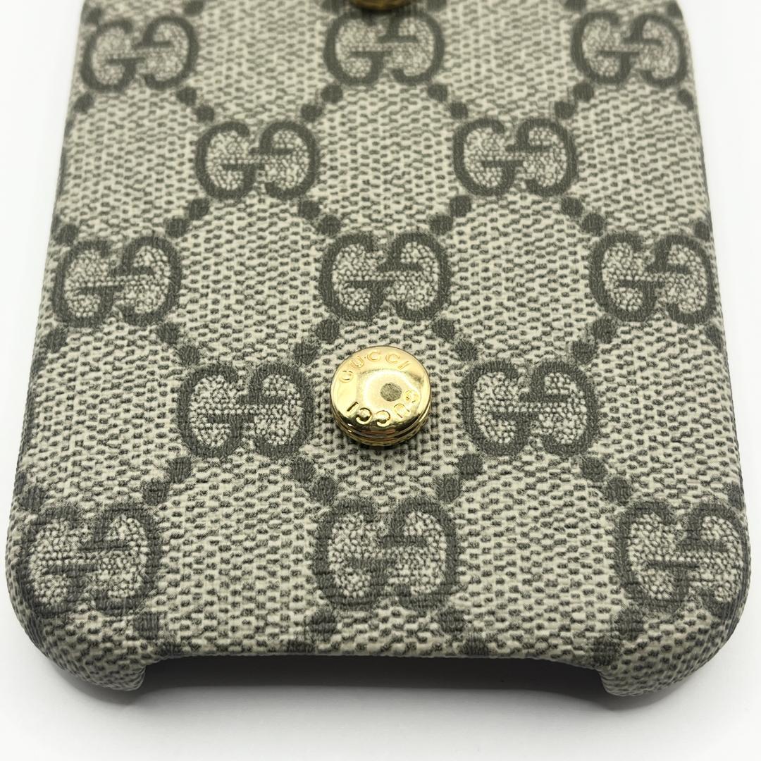 お値下げ【新品】グッチ iPhone13スマホケース カバー カードスロット