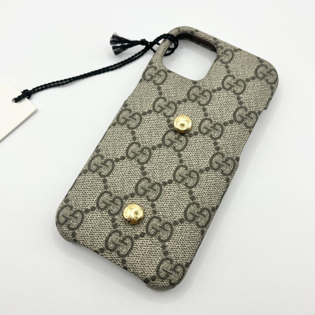 お値下げ【新品】グッチ iPhone13スマホケース カバー カードスロット