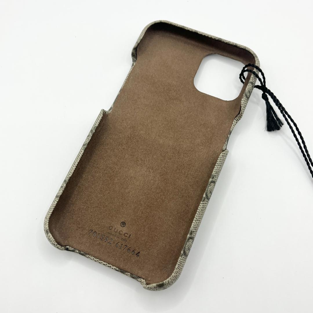 お値下げ【新品】グッチ iPhone13スマホケース カバー カードスロット