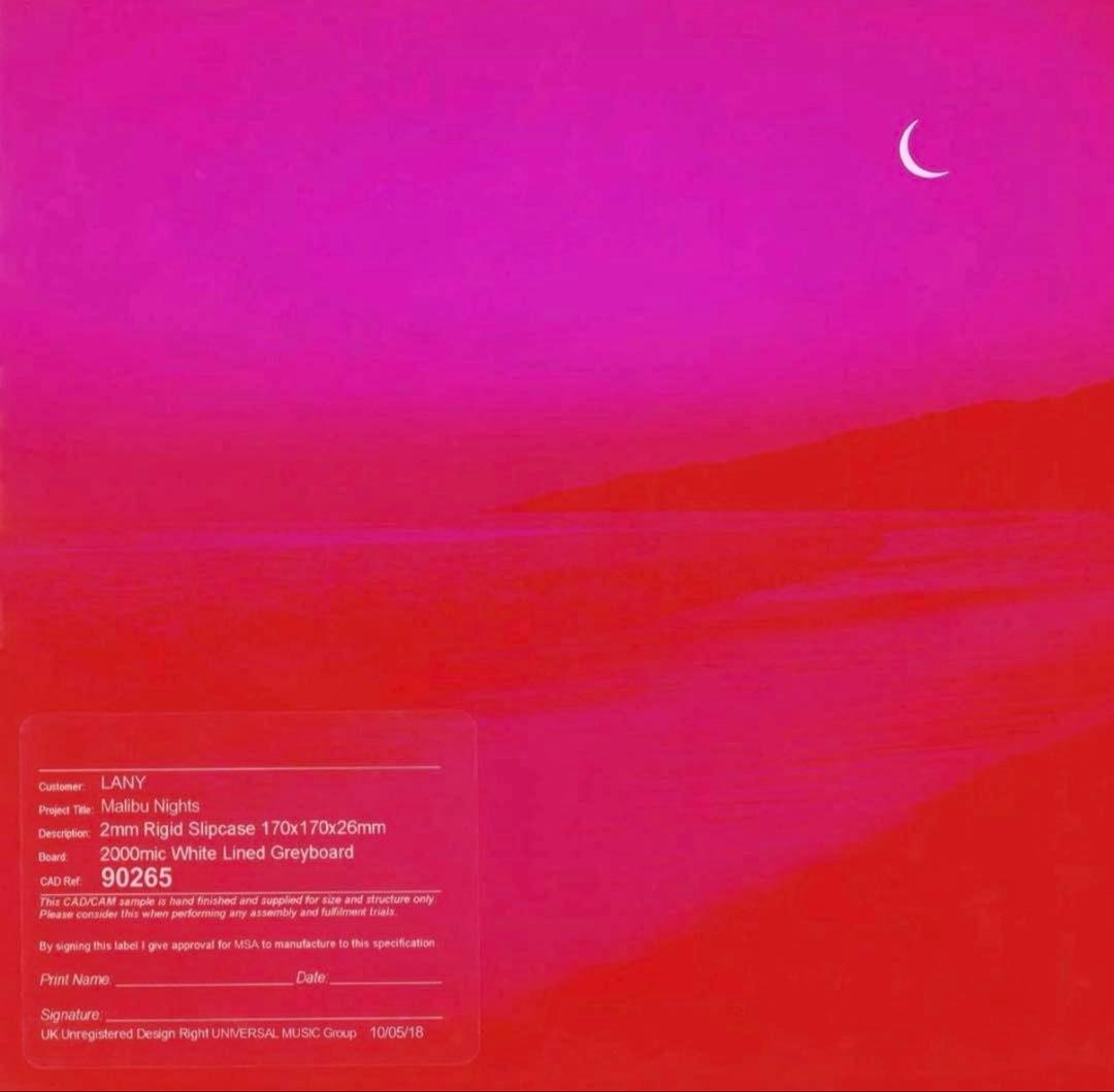 【希少】LANY Malibu Nights 12inch 廃盤レコード