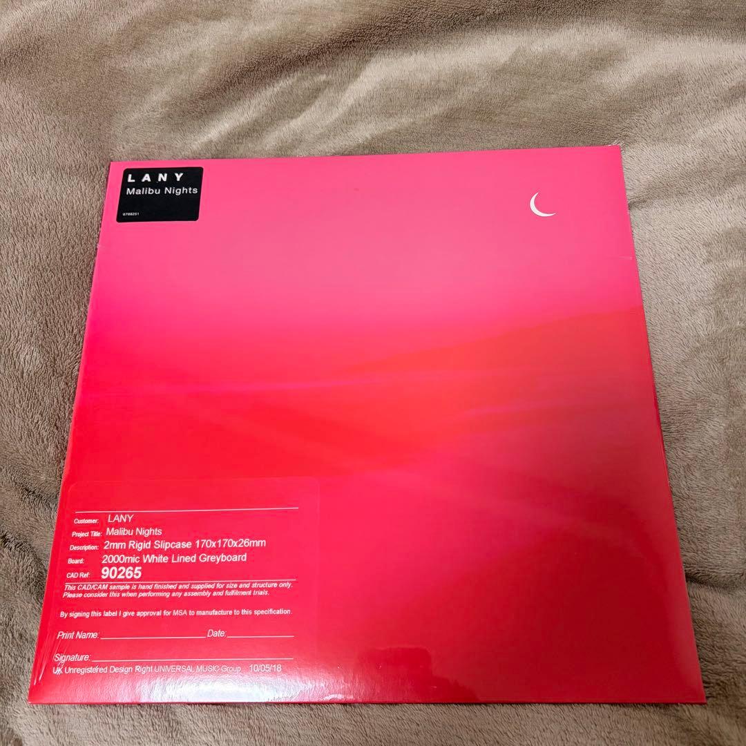 【希少】LANY Malibu Nights 12inch 廃盤レコード