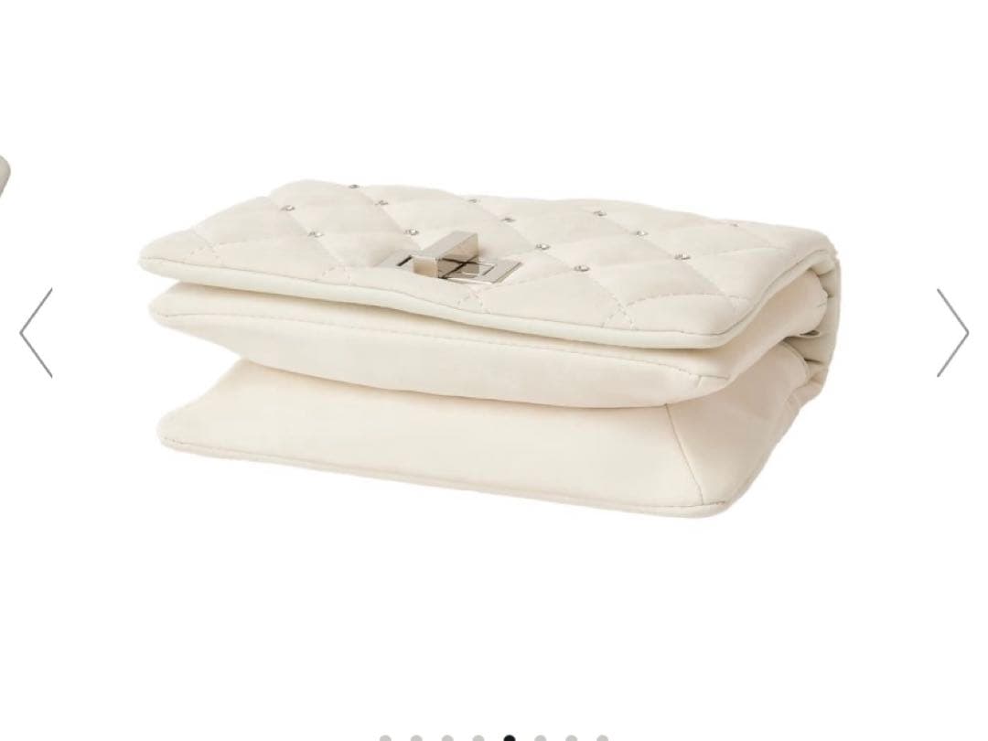 DIANA お呼ばれ パーティー ミニバッグ ショルダーバッグ アイボリー