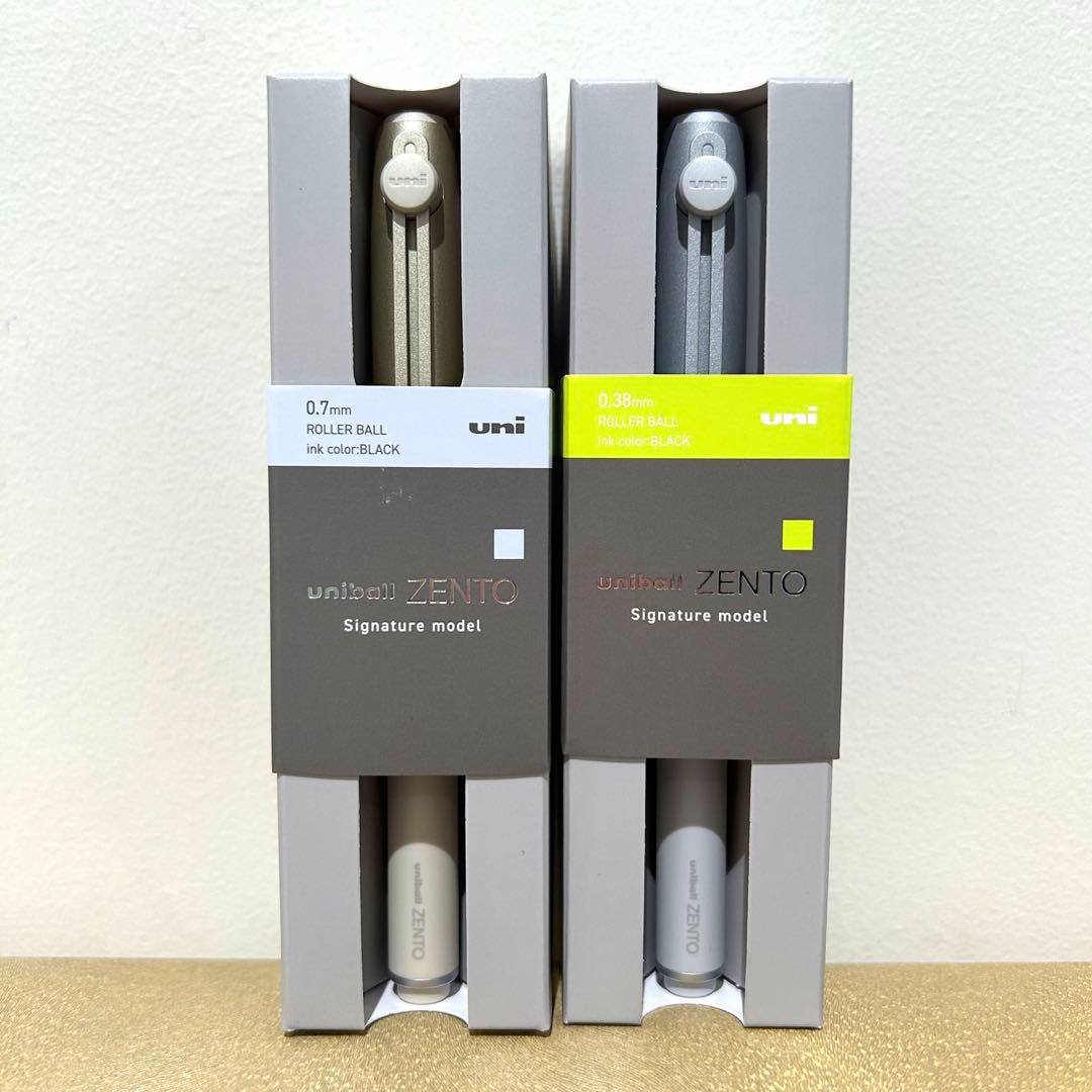 ユニボールゼント uniballZENTO シグニチャーモデル 0.38 0.7