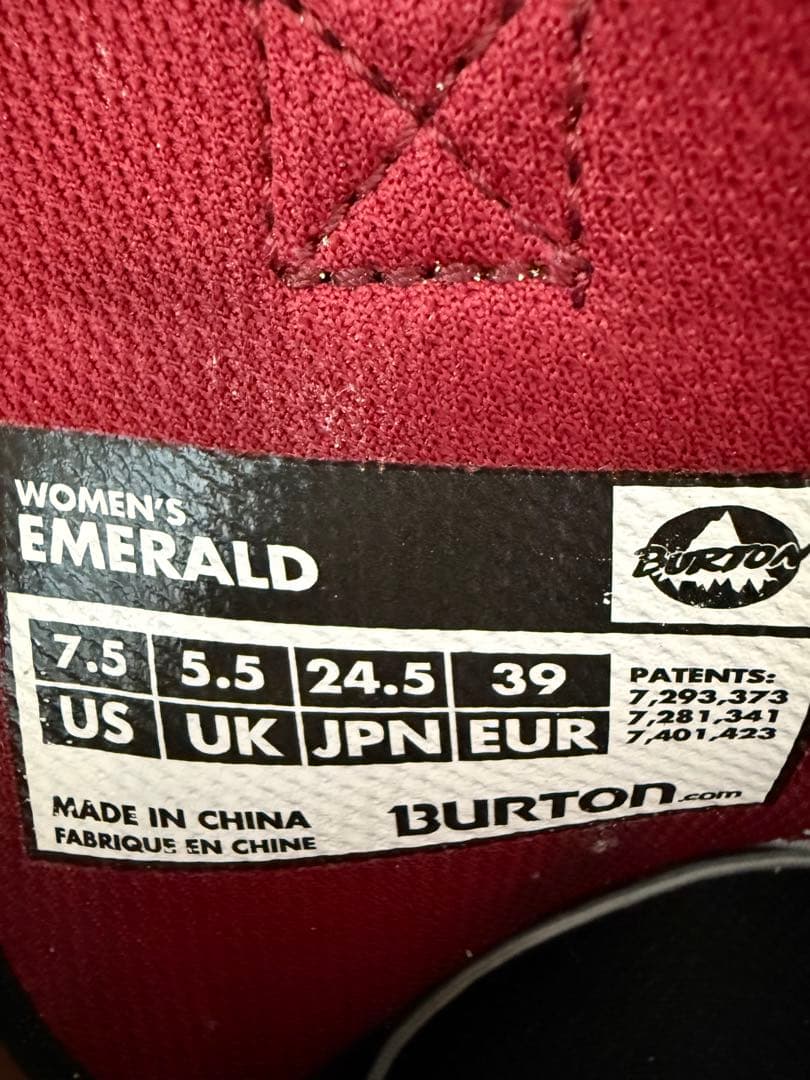 BURTON EMERALD バートン レディース スノーボードブーツ 24.5