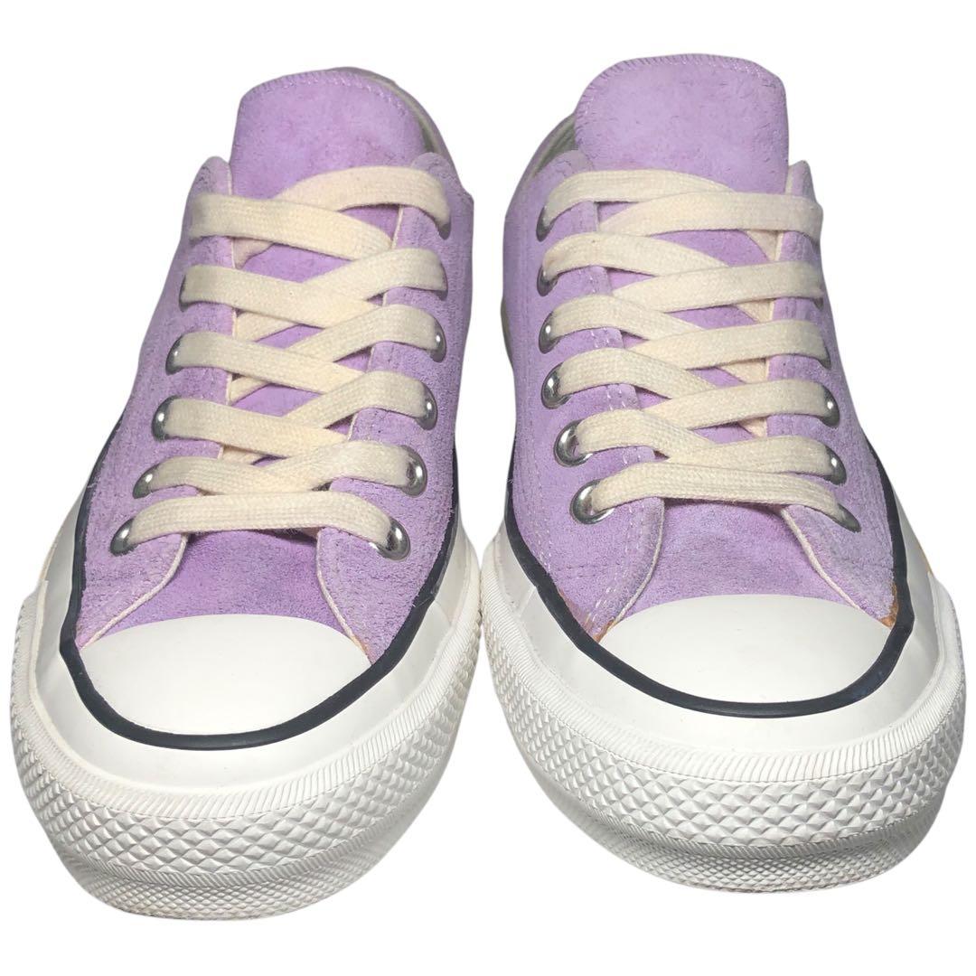 極美品 コンバース アディクト 三ツ星 復刻 チャックテイラー OX スエード