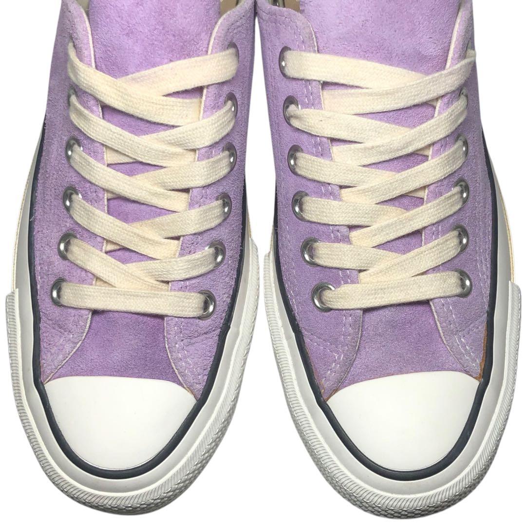 極美品 コンバース アディクト 三ツ星 復刻 チャックテイラー OX スエード