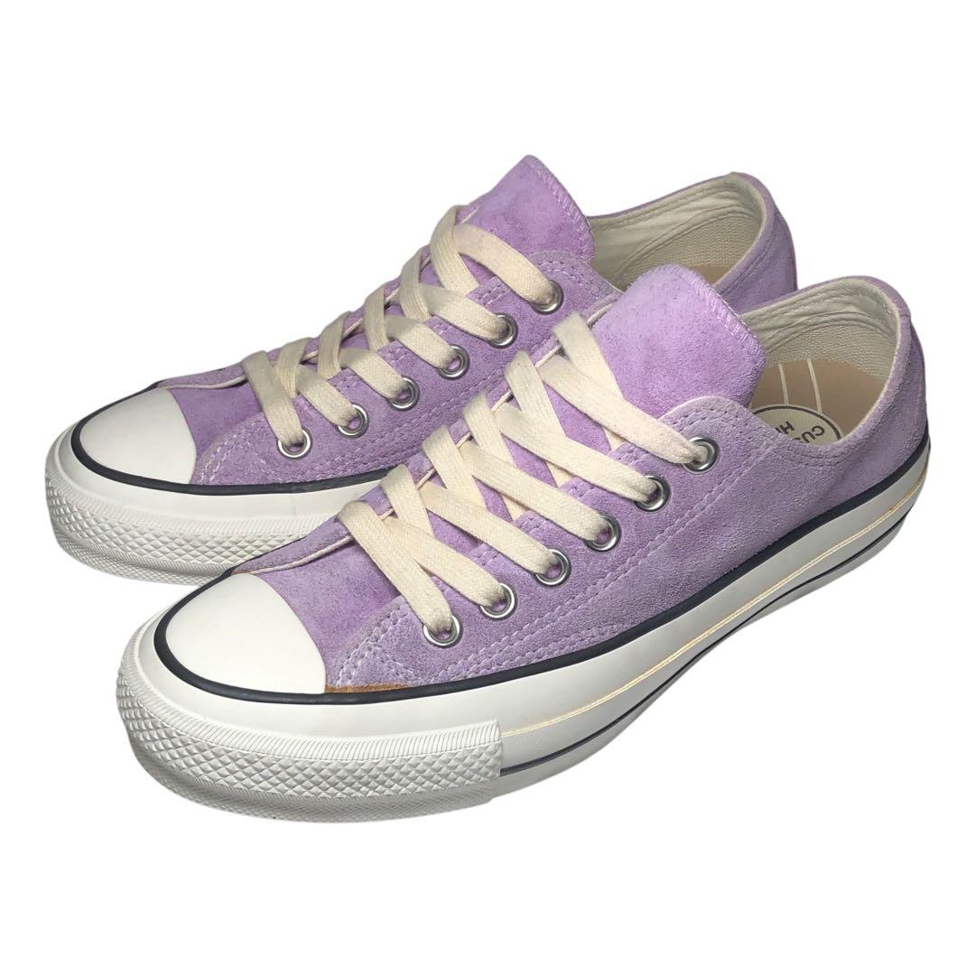 極美品 コンバース アディクト 三ツ星 復刻 チャックテイラー OX スエード