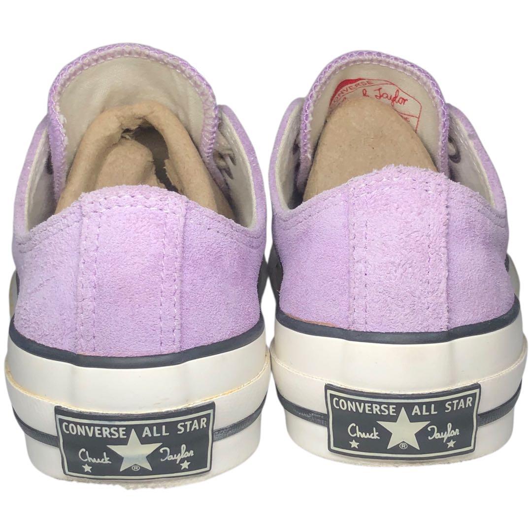 極美品 コンバース アディクト 三ツ星 復刻 チャックテイラー OX スエード