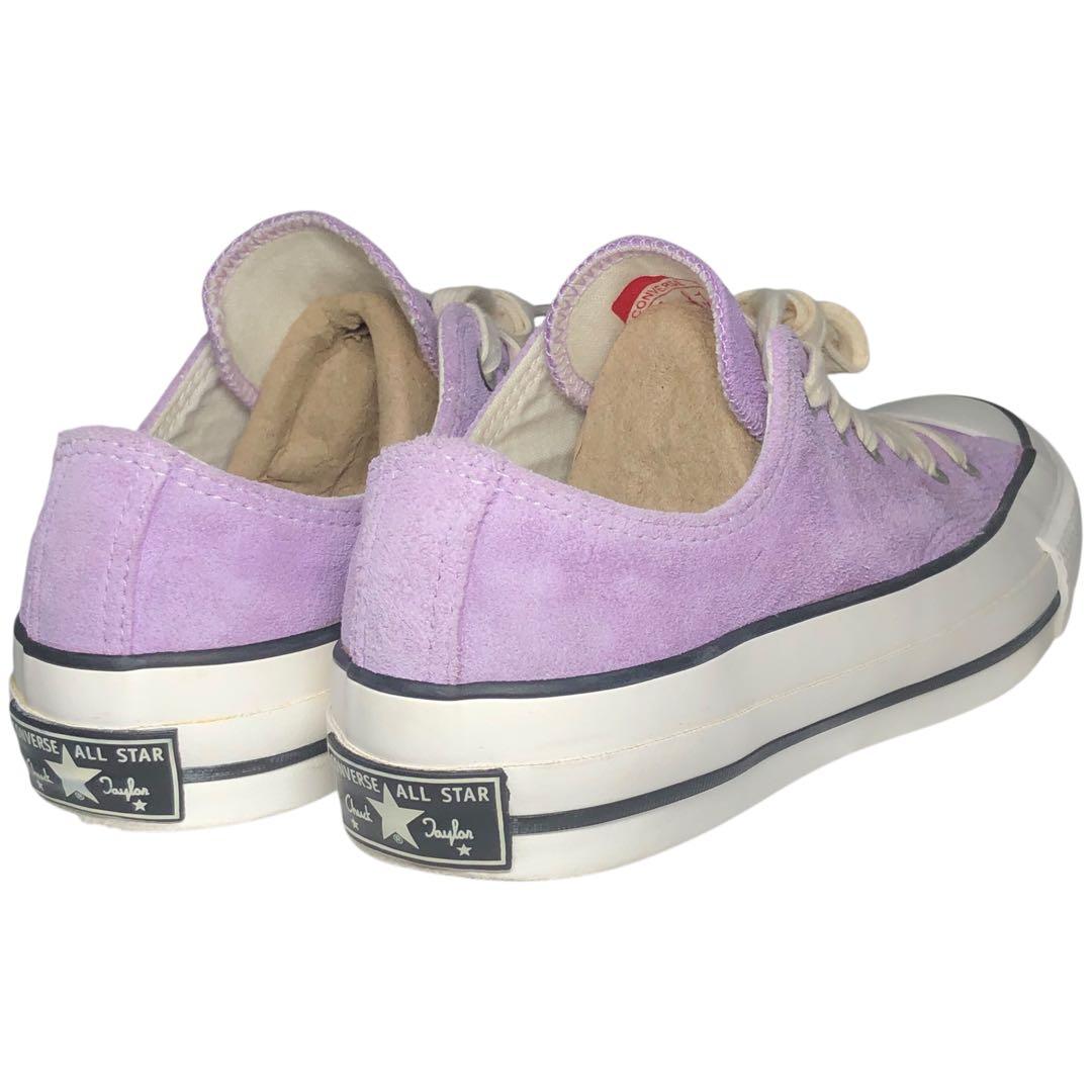 極美品 コンバース アディクト 三ツ星 復刻 チャックテイラー OX スエード