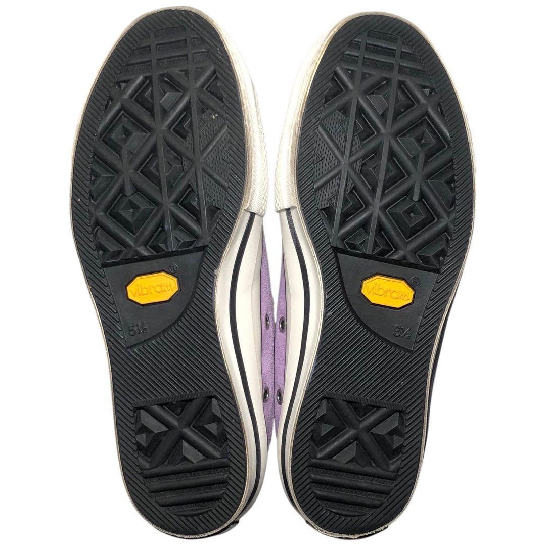 極美品 コンバース アディクト 三ツ星 復刻 チャックテイラー OX スエード