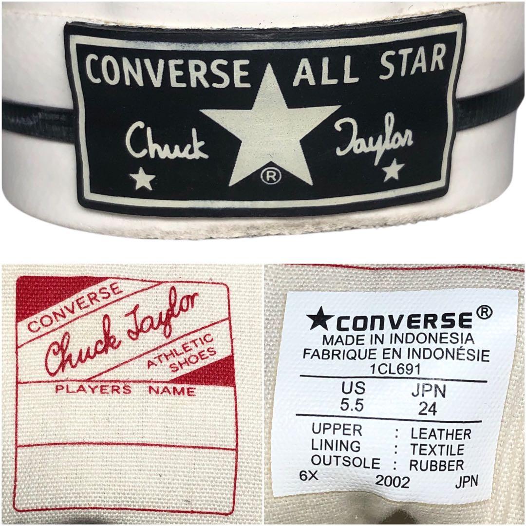 極美品 コンバース アディクト 三ツ星 復刻 チャックテイラー OX スエード