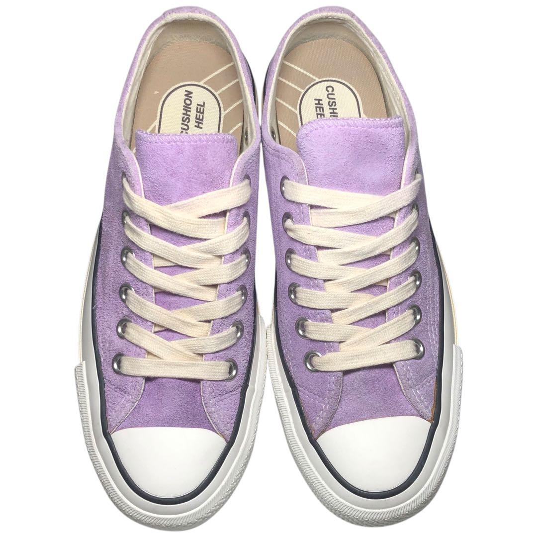 極美品 コンバース アディクト 三ツ星 復刻 チャックテイラー OX スエード