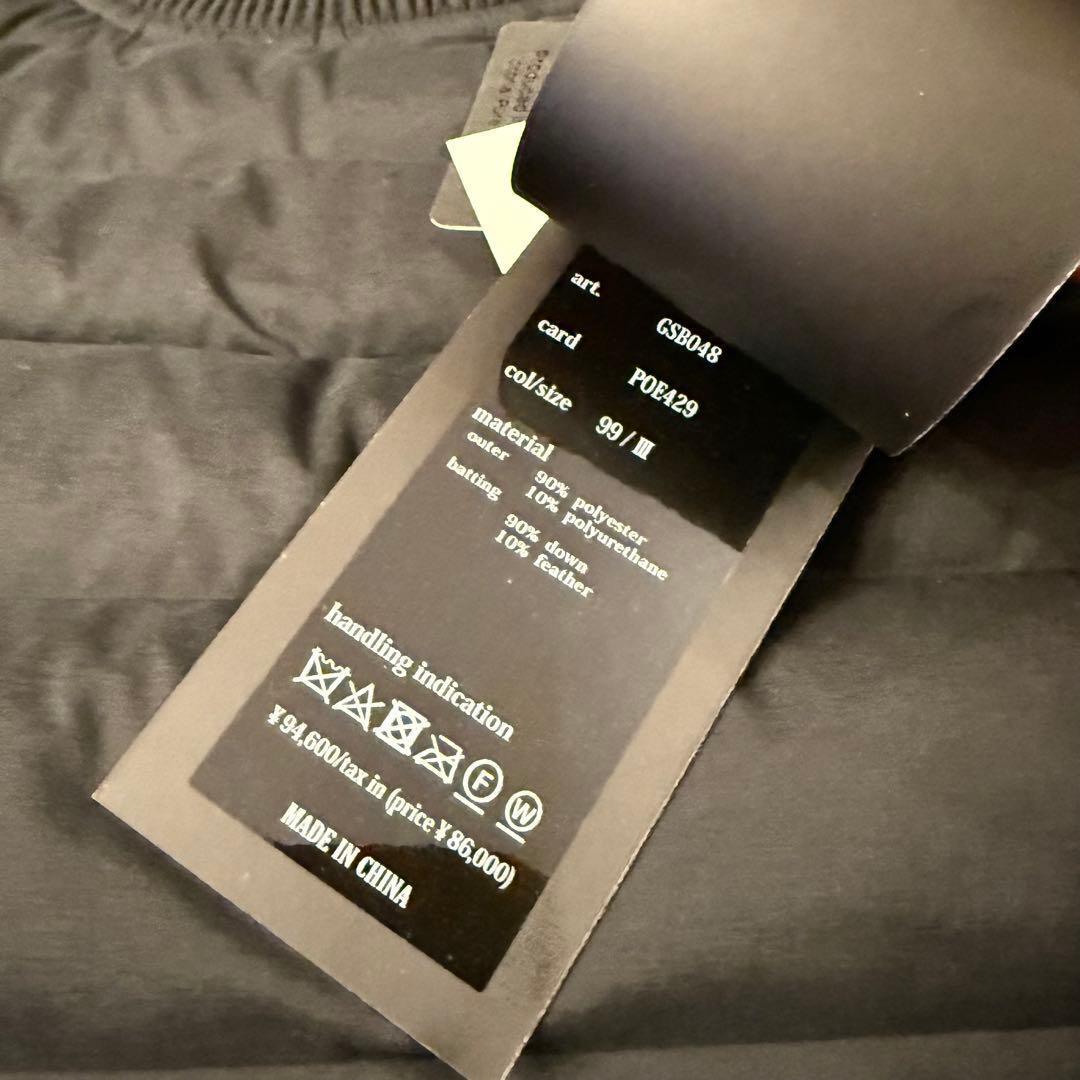 ☆新品未使用☆1PIU1UGUALE3 GOLF ダウンスニード 3