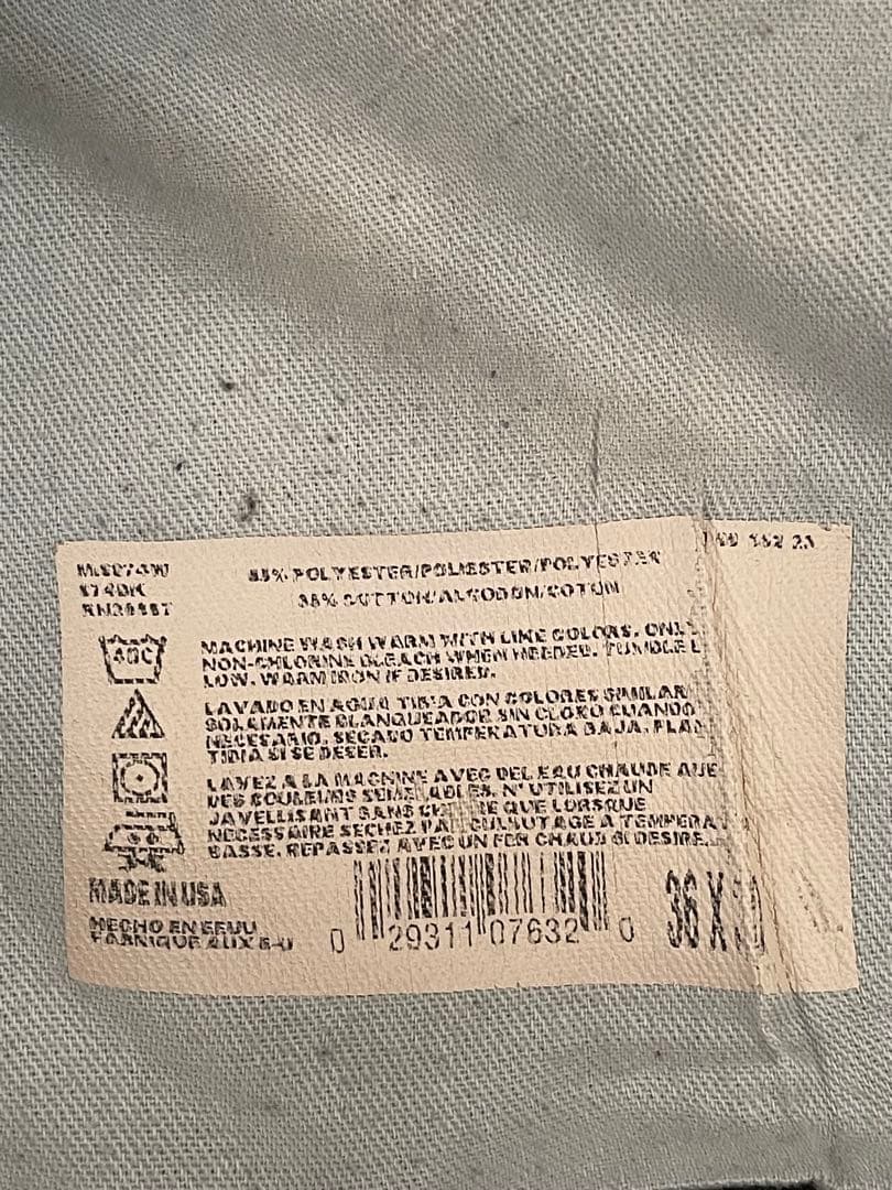 Dickies 80s 90s 874 USA製 ブラック 希少 TALON