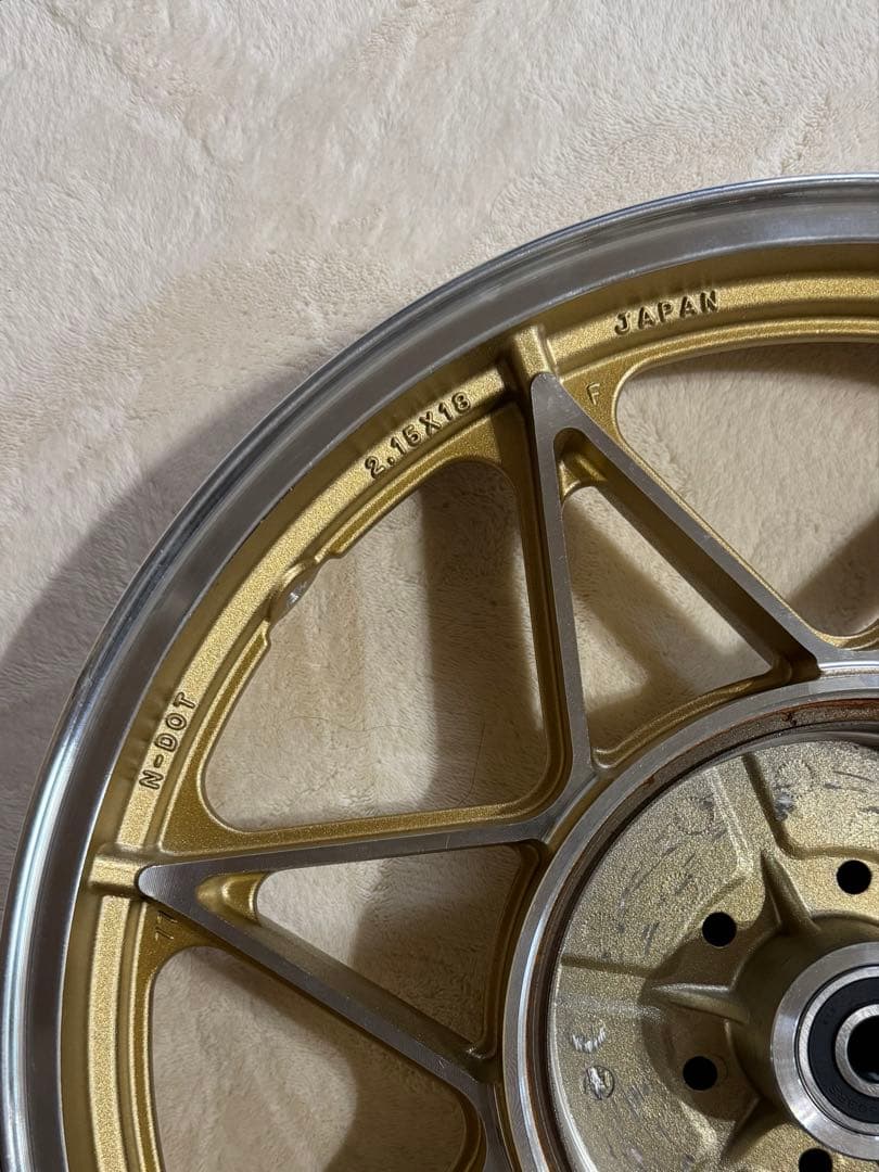 gt380キャストホイールF19インチ R18インチ MADE IN JAPAN