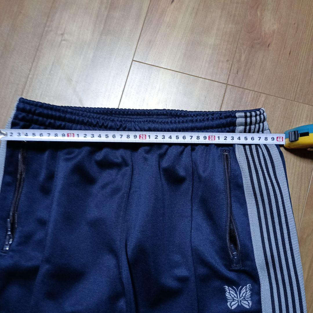 ニードルス　ジーンズファクトリー別注　ナロートラックパンツ　ネイビー