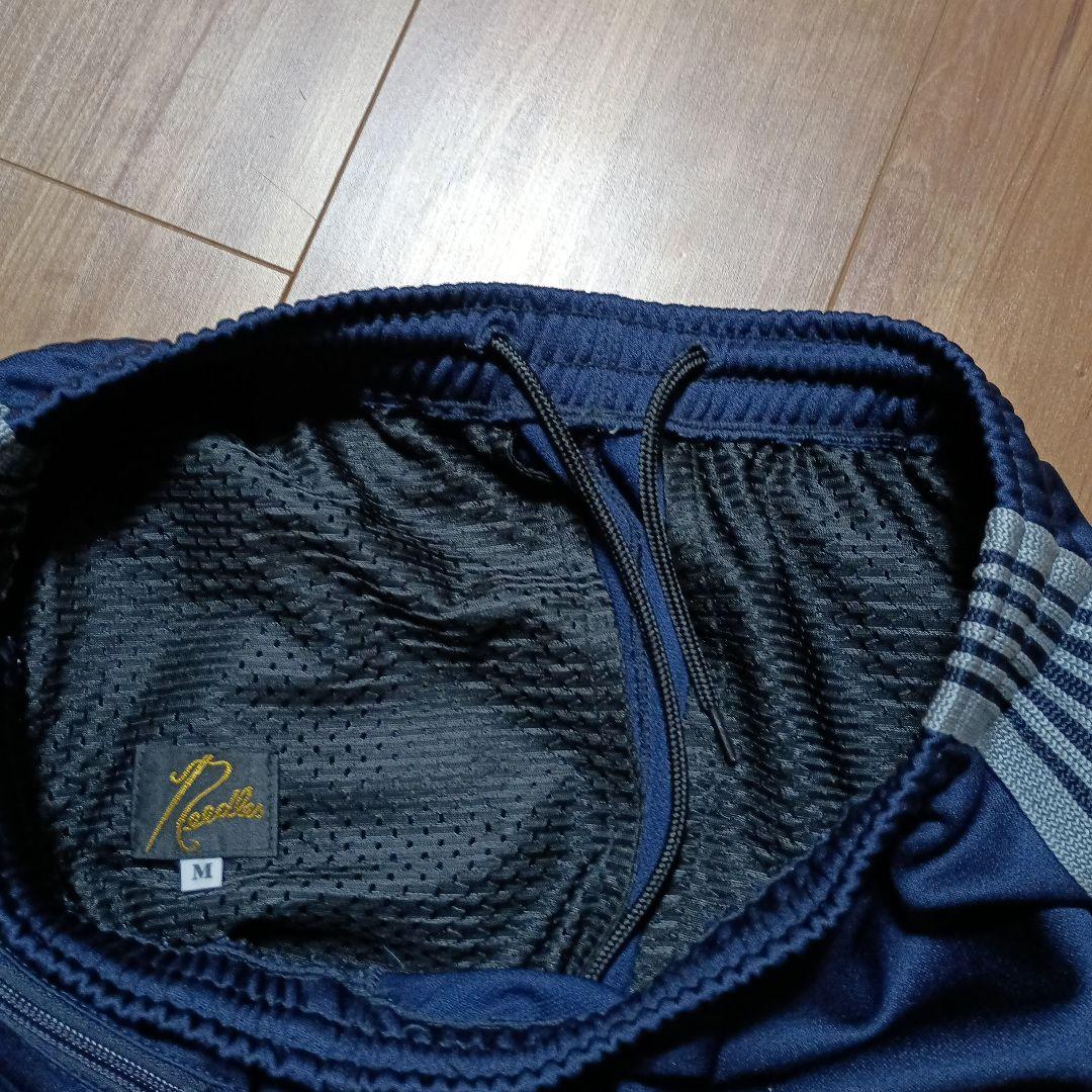 ニードルス　ジーンズファクトリー別注　ナロートラックパンツ　ネイビー