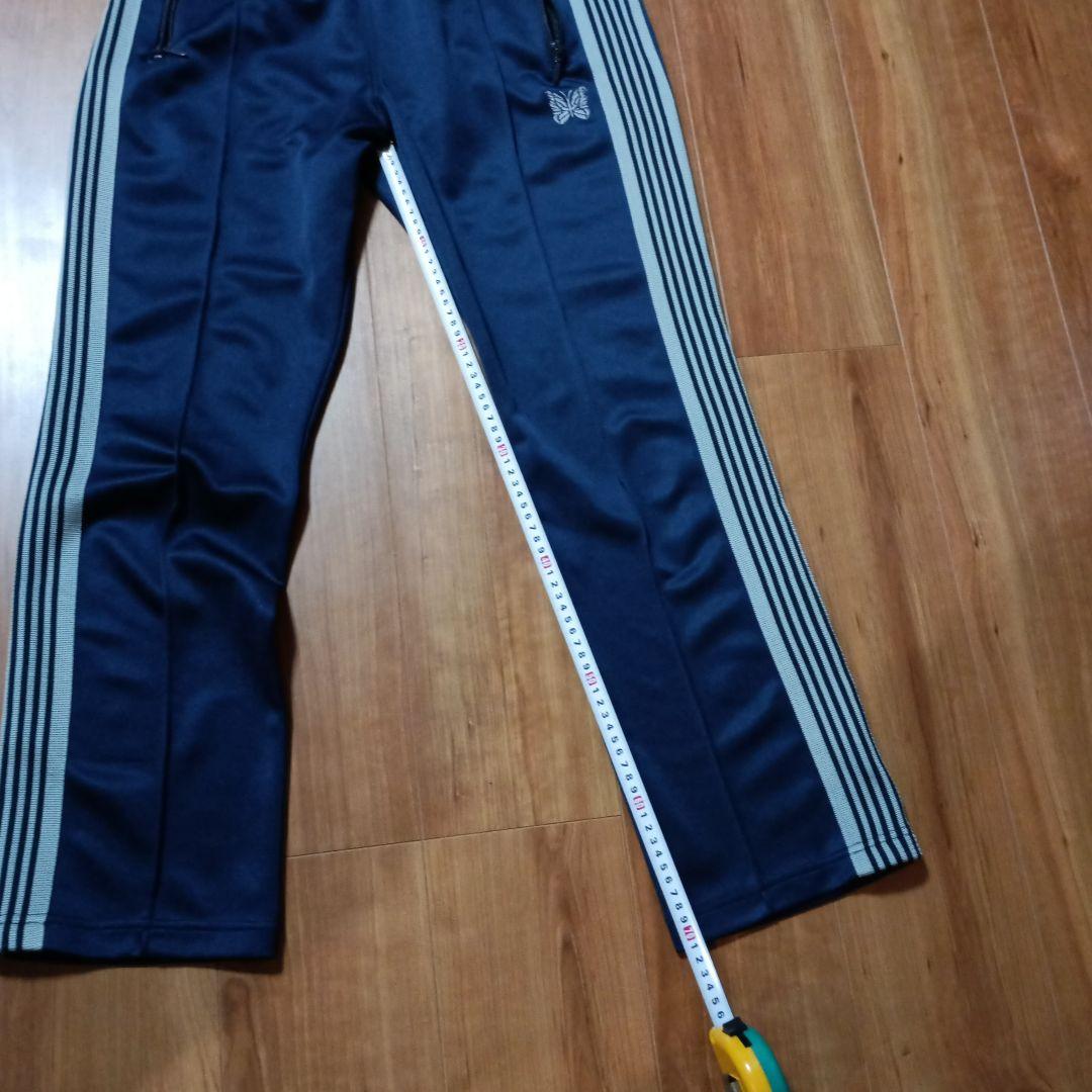 ニードルス　ジーンズファクトリー別注　ナロートラックパンツ　ネイビー