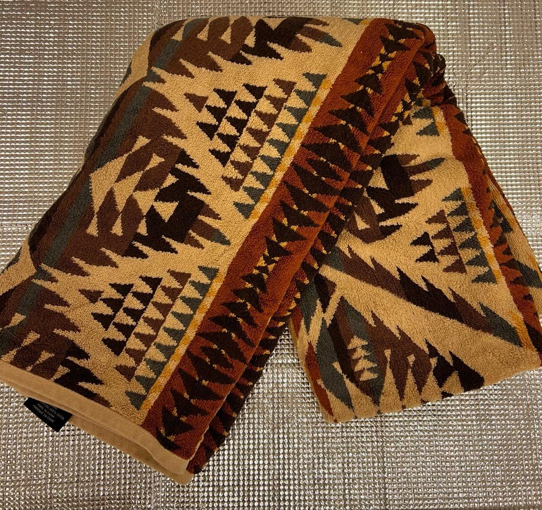 ペンドルトン　ジャガードバスタオルオーバーサイズ