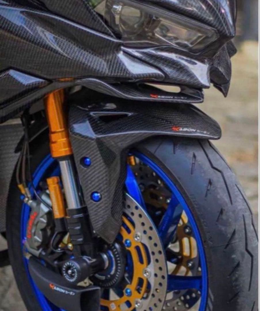 ZX25R/ZX4R カーボンフロントウイングレット