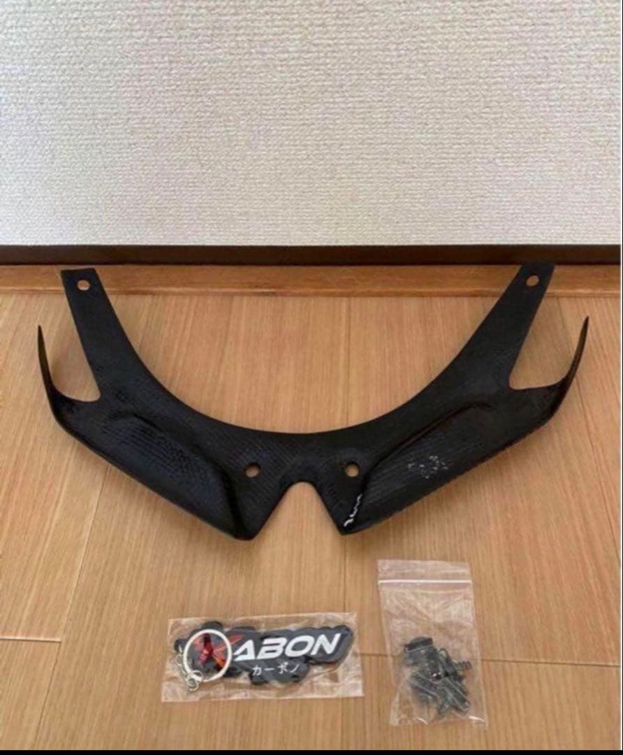 ZX25R/ZX4R カーボンフロントウイングレット