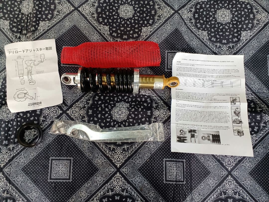 ハーレーM8ソフテイルIKONサスペンション！ローダウン！