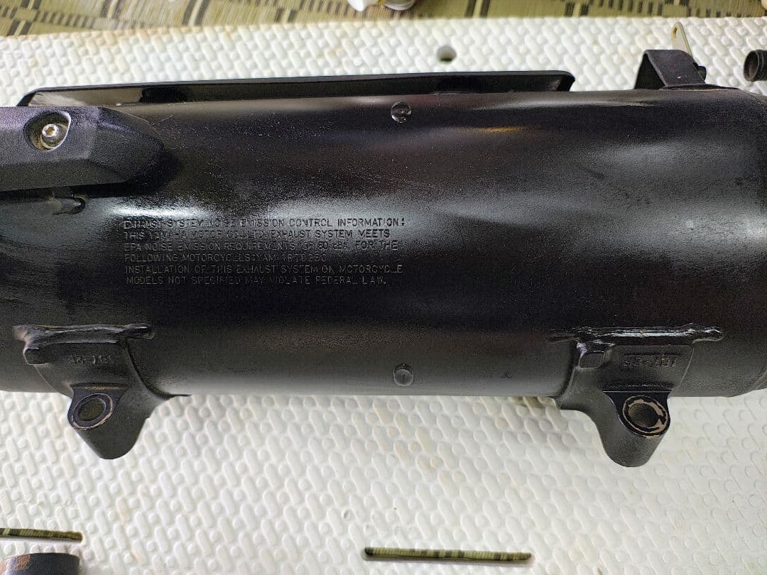 マグザム　純正マフラー　1B7 SG17J 走行1000km未満取り外し