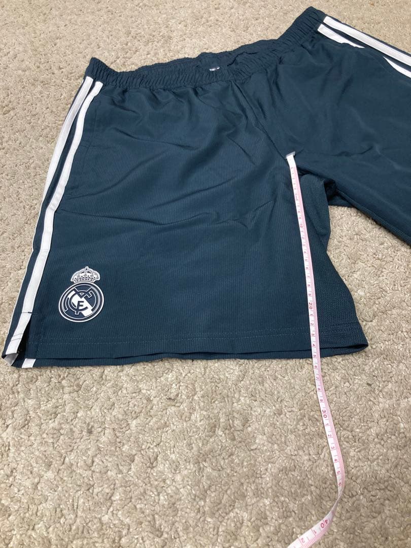 adidas レアルマドリード　ポロシャツ　パンツ　セットアップ　Lサイズ