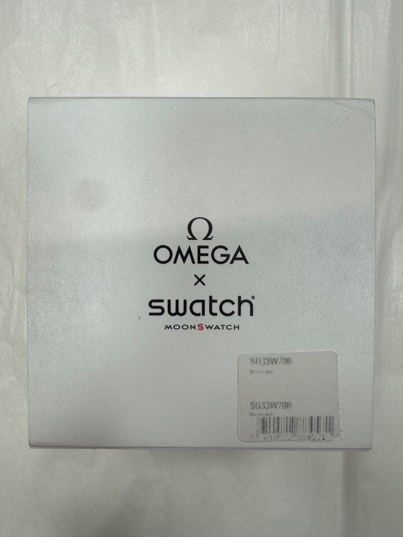 Swatch白いスヌーピーのムーンスウォッチ