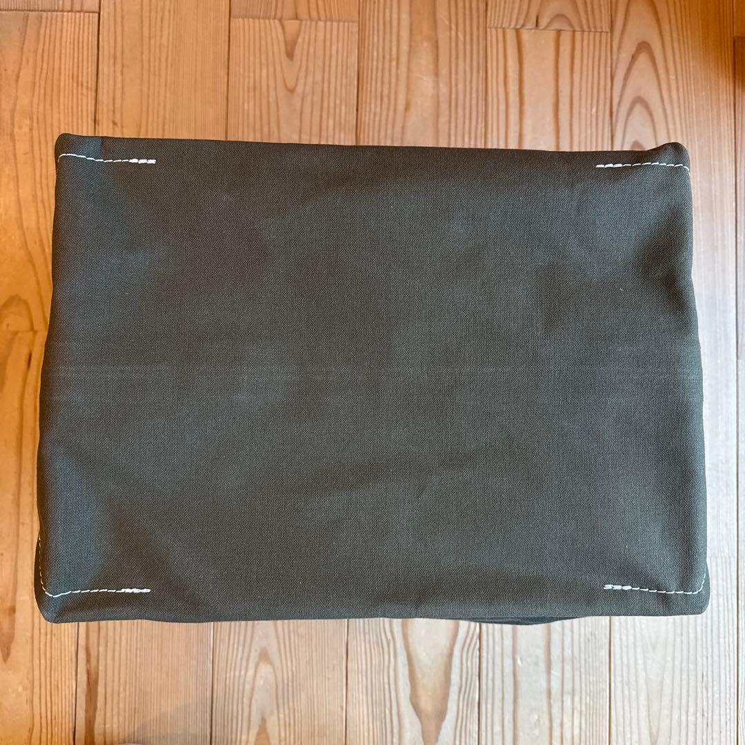 【レア＆極美品】TEMBEA BOOK TOTE オリーブ×ディープグリーン☆