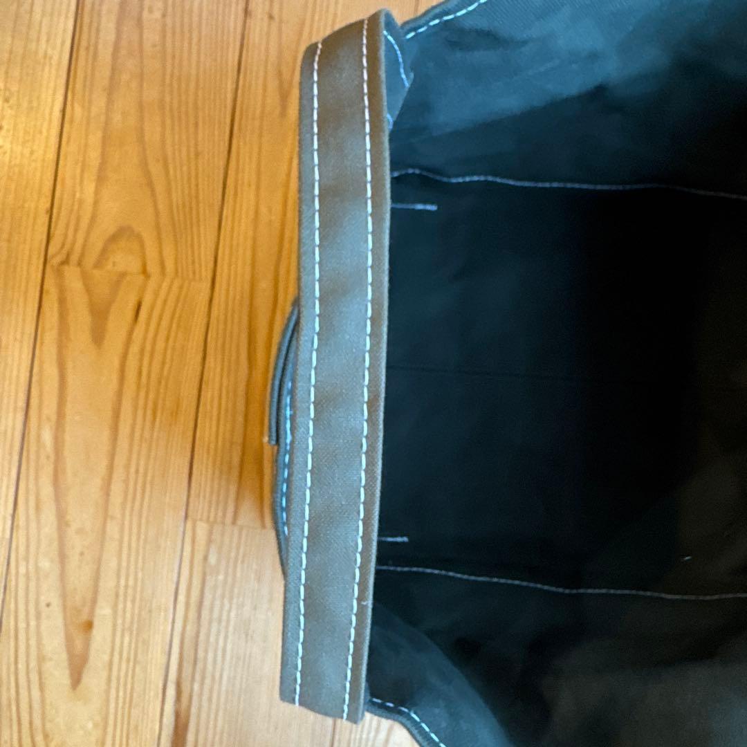 【レア＆極美品】TEMBEA BOOK TOTE オリーブ×ディープグリーン☆