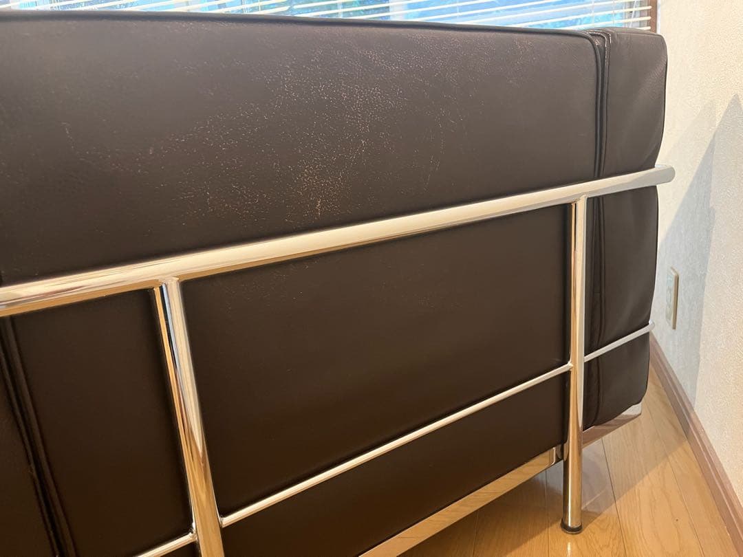 ルコルビュジエ 2P 2人掛け ソファ LC3 リプロダクト本革