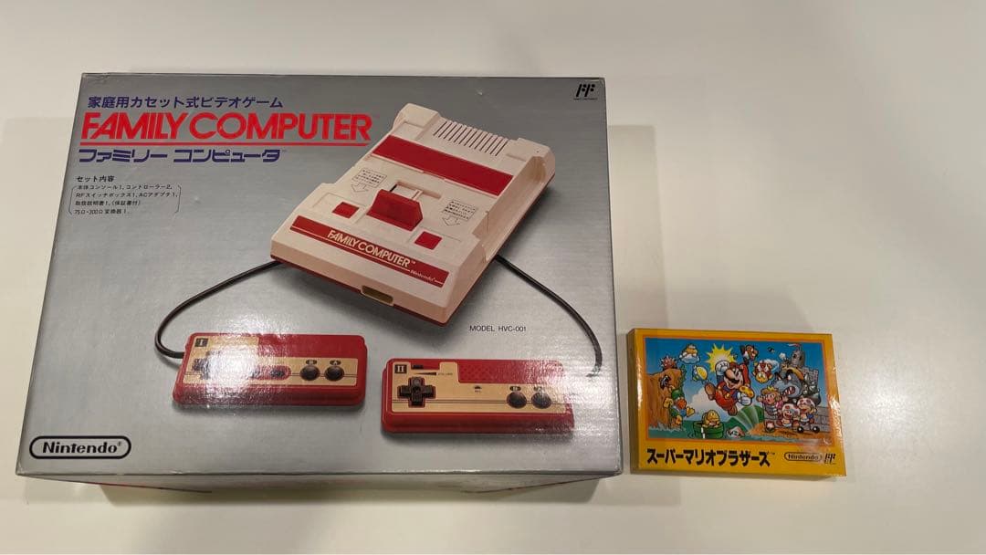 ⭐️初代ファミコンHVC-001⭐️スーパーマリオブラザーズSET