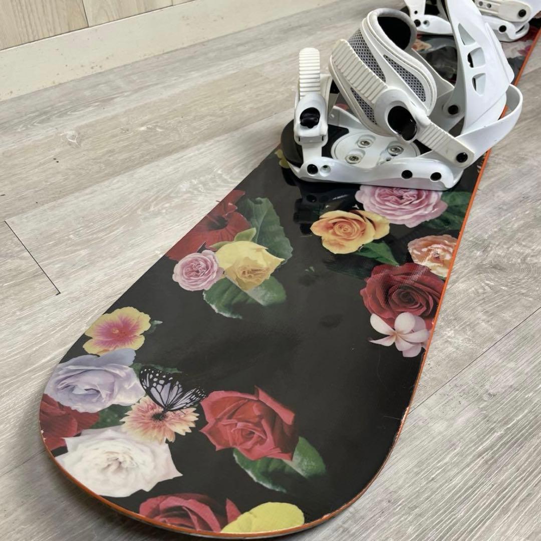 スノーボード ビンディングセット ボードセット レディース