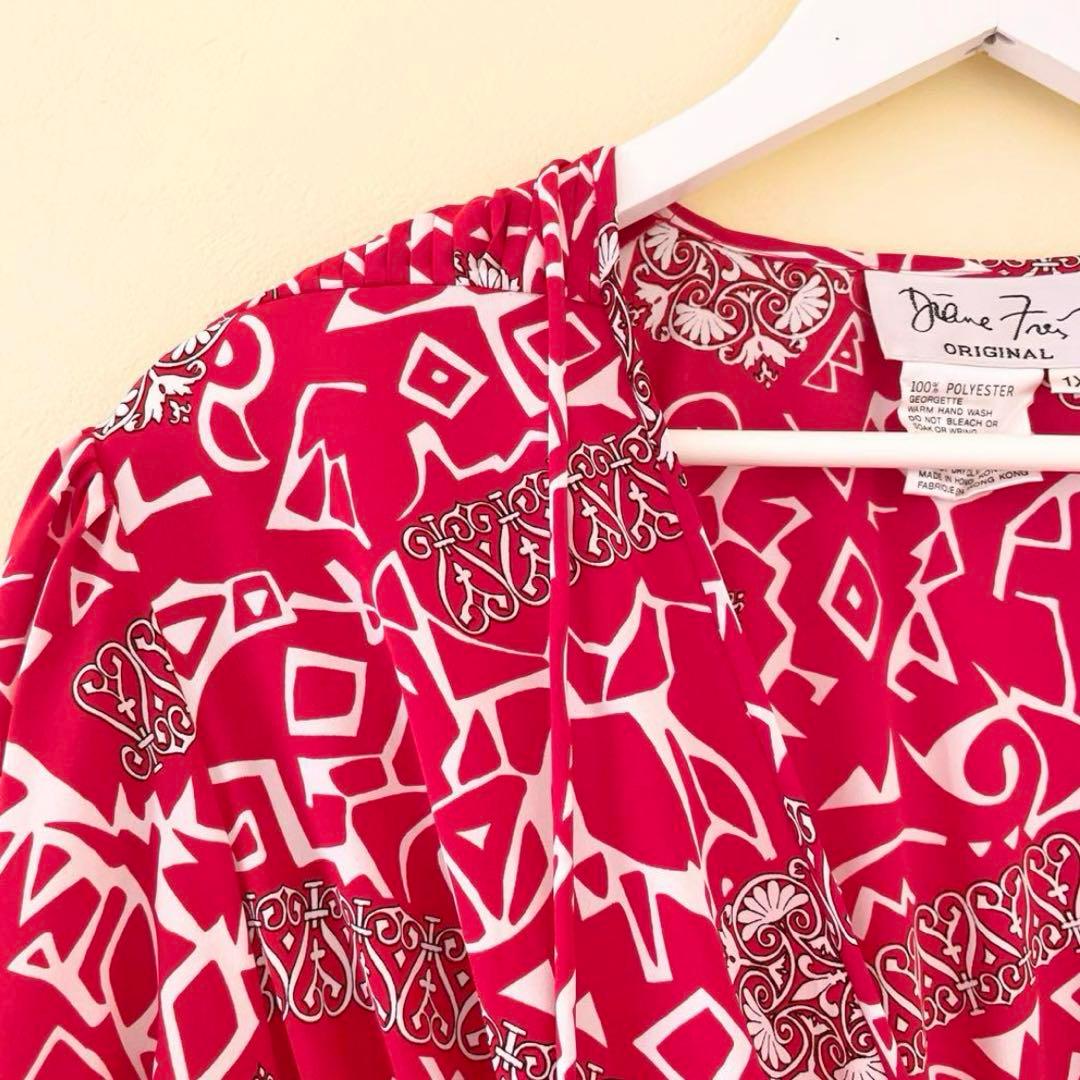 Dianefrais ダイアンプレイス ワンピース タッセル レッド 美品