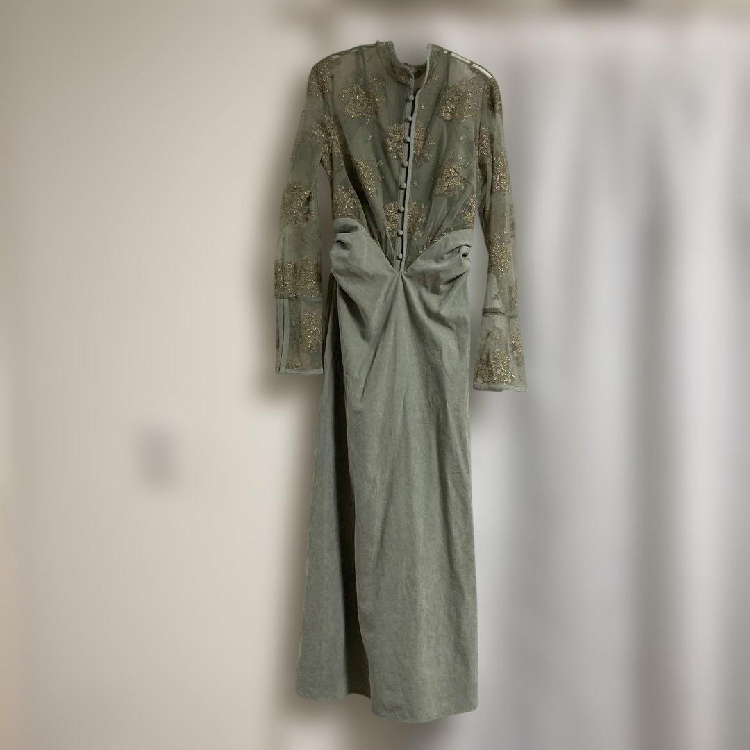 Ameri アメリヴィンテージ FLOWER LACE DRESS