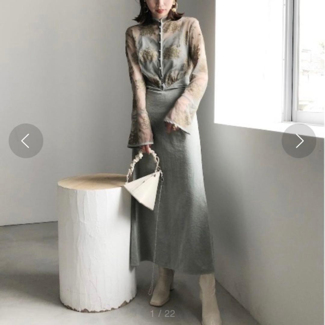 Ameri アメリヴィンテージ FLOWER LACE DRESS