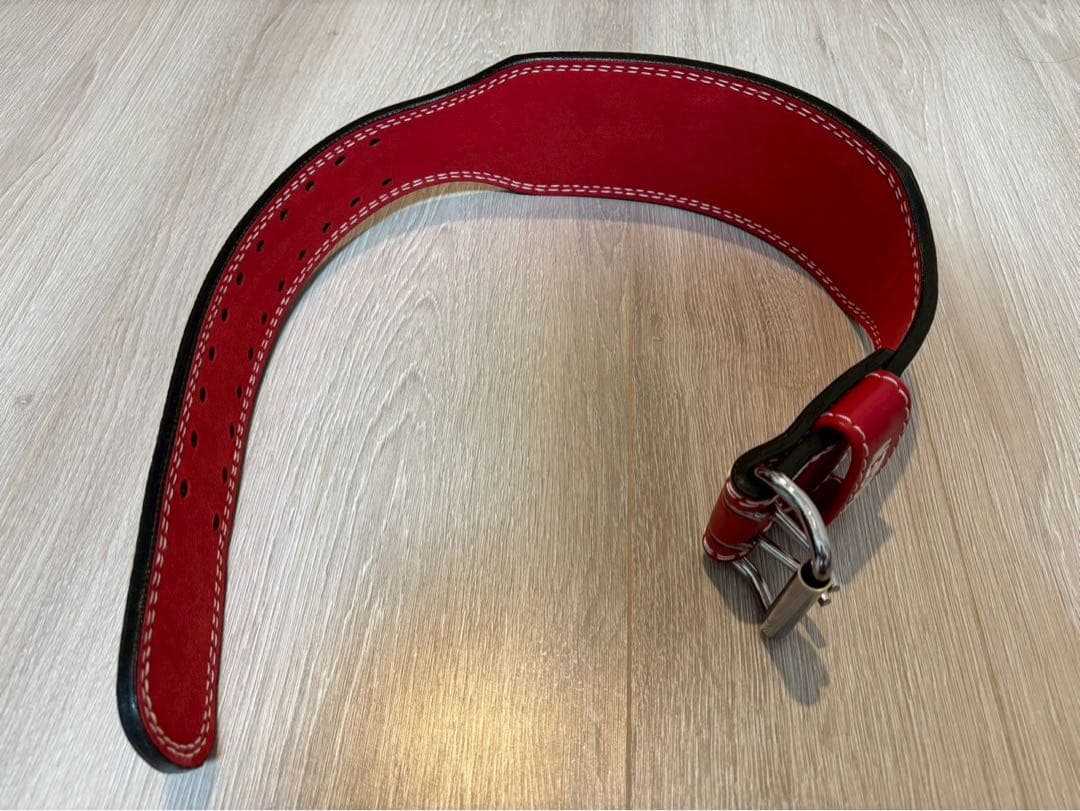 NITROGEN トレーニング・パワーベルト レッド