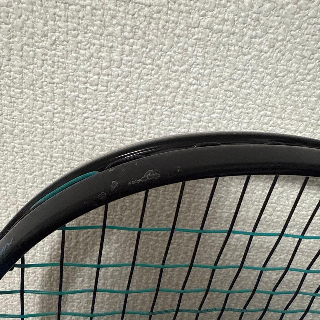 〈さばなん〉NANOFORCE 8Vテニスラケット ブラック/ブルー