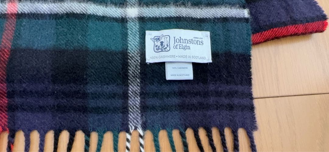 Johnstons of Elgin ジョンストンズ カシミヤ マフラー