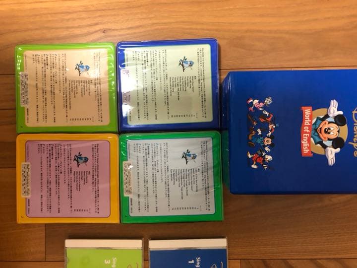 ディズニー　WORLD OF ENGLISH DWE SING ALONG