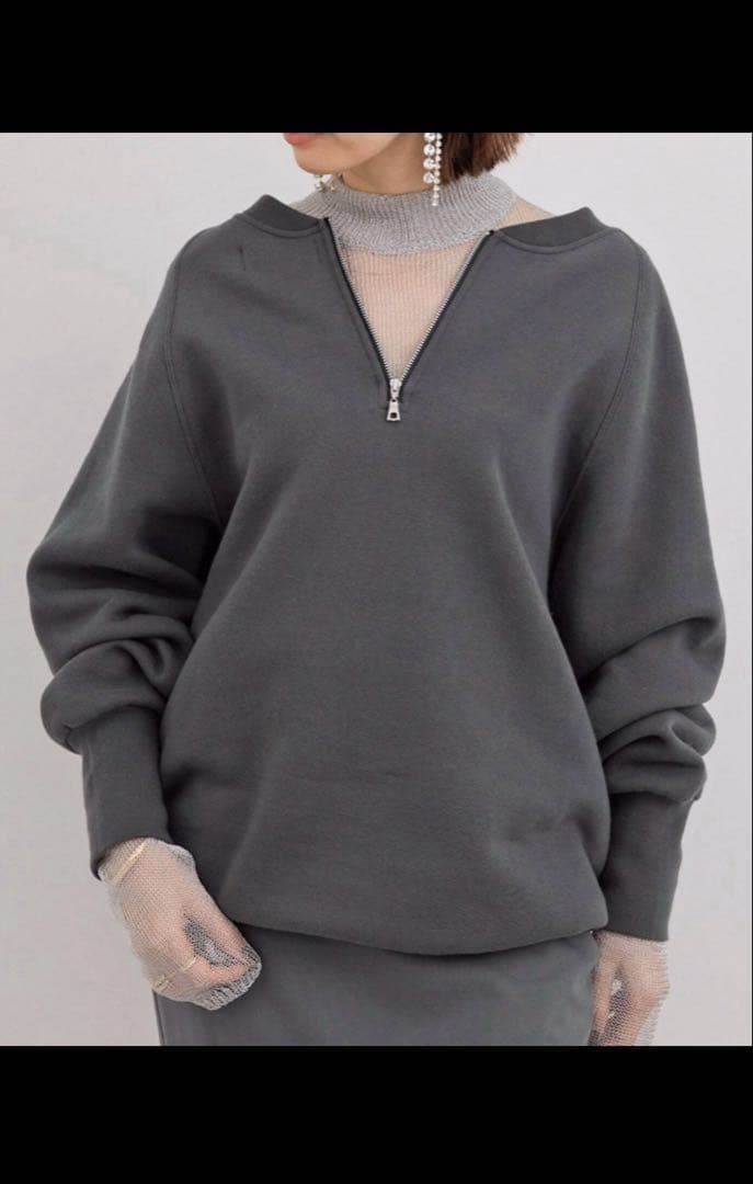 AMERICANA/アメリカーナ】 CREW NECK SWEAT