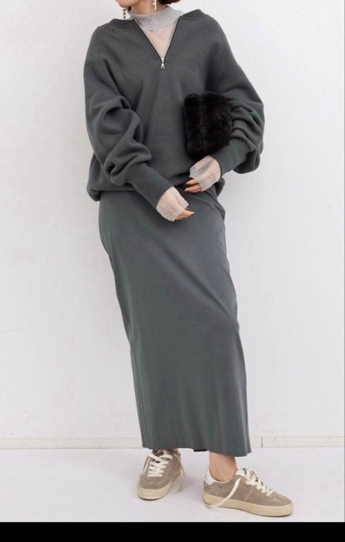 AMERICANA/アメリカーナ】 CREW NECK SWEAT