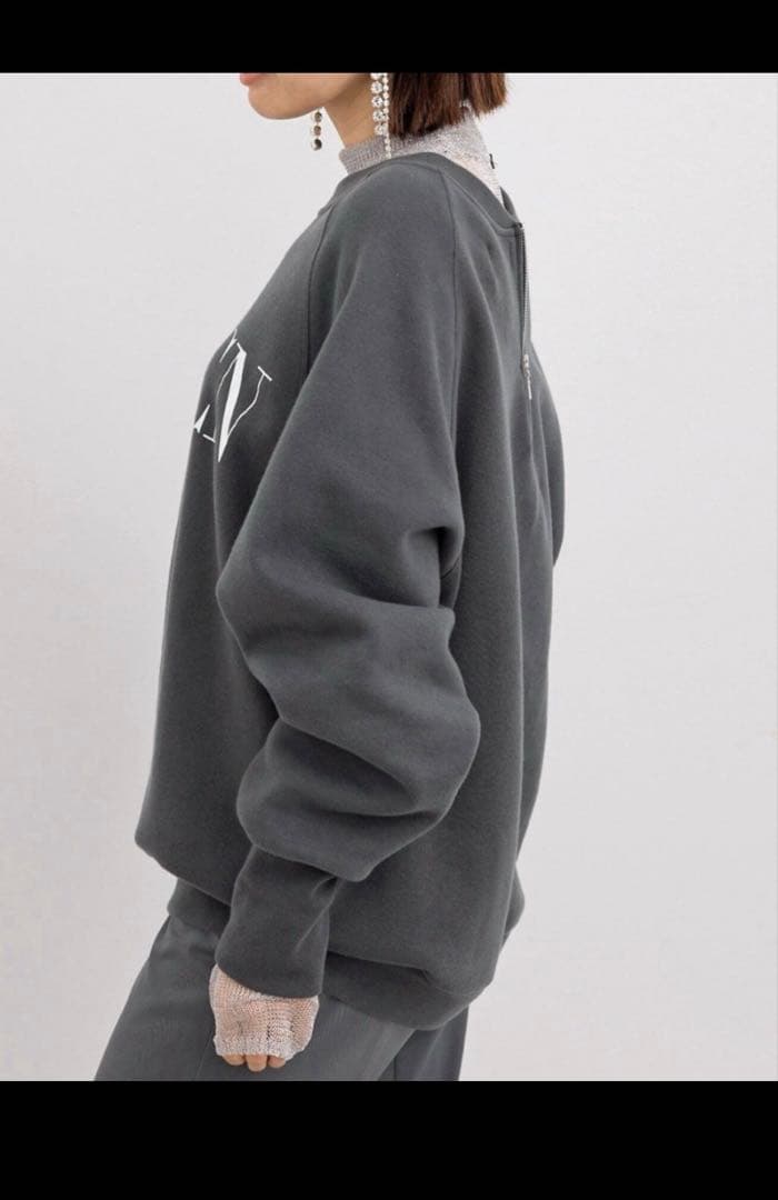 AMERICANA/アメリカーナ】 CREW NECK SWEAT