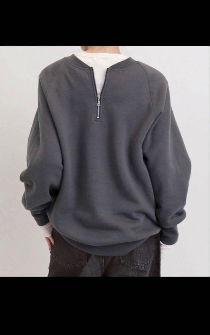 AMERICANA/アメリカーナ】 CREW NECK SWEAT