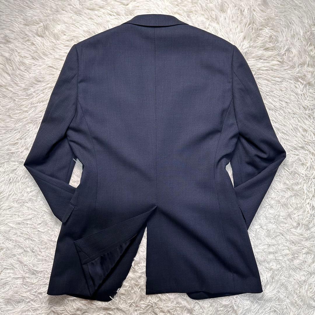 現行 極美品 トゥモローランド ドラゴ生地 セットアップ 総裏 ネイビー 44