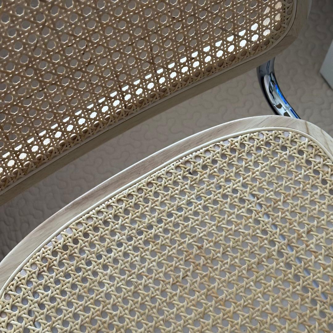 ラタン　ダイニングチェア　ナチュラル