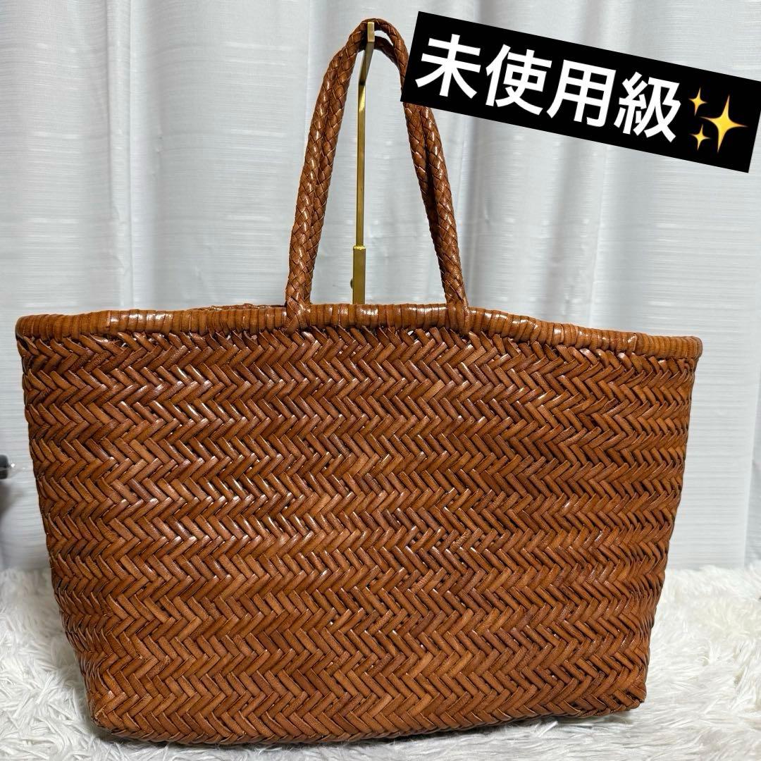 ⭐️未使用級⭐️セントクリストファー　ドラゴンディフュージョン　メッシュトート　籠鞄