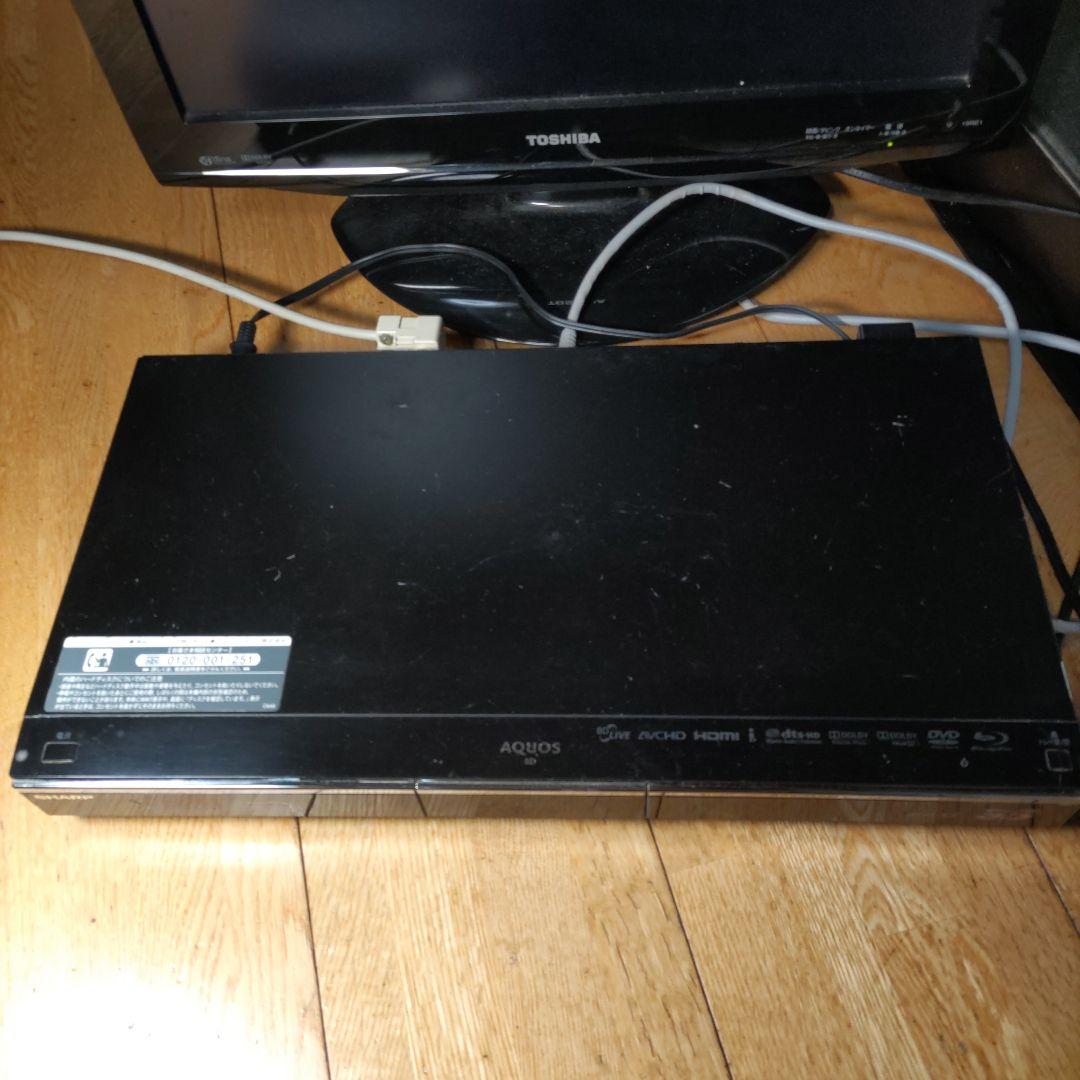 SHARP AQUOS ブルーレイレコーダー BD−HDW80　動作確認済み